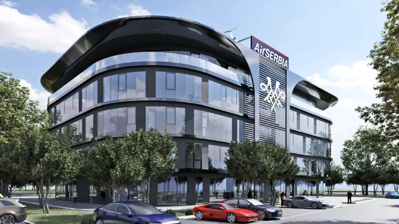 air serbia head office
