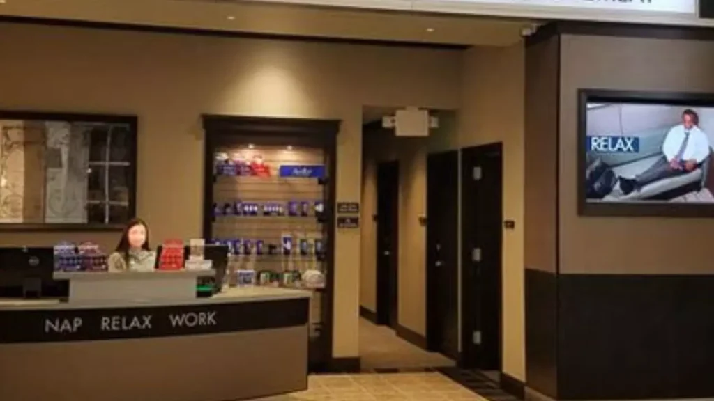 does dfw airport have sleep pods