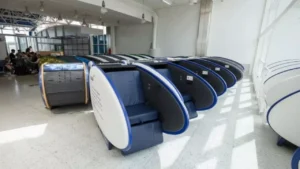 Does JFK Airport have sleeping pods?