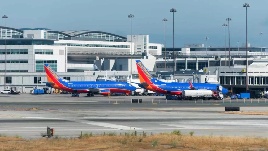 southwest airlines terminal sfo airport